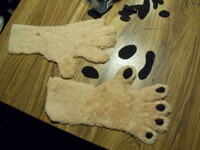 Zanner 'suit Paws - wip