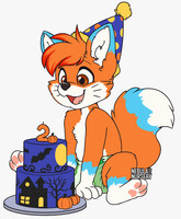 Halloween Birthday Cake