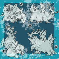F2U BASE: Yule Bear Set
