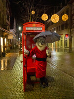 Leaving the phone box
