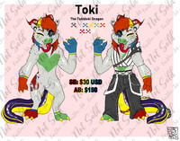Toki Adoptable Gecko/Dragon!~