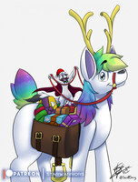 Delivering Presents - Patreon Commission