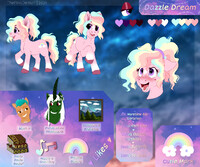 Dazzle Dream - Ref Sheet (SFW)