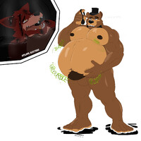 Freddy Fazbear Oral Vore Foxy