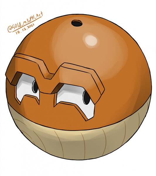 voltorb (pokemon) drawn by kkkotora