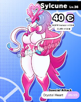 [SOLD]Suicune x Sylveon Fusion ADOPTABLE!