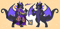 Horned Purple Dragon Adopt