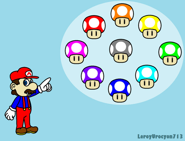 Colors Live - mario draw speed run by c_levi