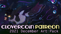 CloverCoin 2021 December Artpack