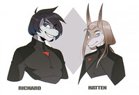 Richard and Hatten [OC]