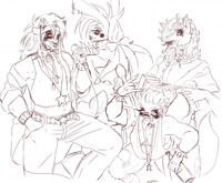 fnaf 2 gang by Blushing_Cactus -- Fur Affinity [dot] net