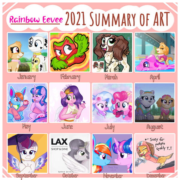 Rainbow Friends by RainbowEeveeYT -- Fur Affinity [dot] net