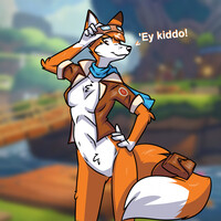 ArcanaFox Rule 63 Character Art by retro_j -- Fur Affinity [dot] net