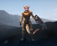 Exploring the Stone Planet. PollardTheDragon