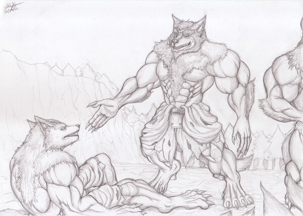 Hank vs Roy  Werewolf Battle - Epic Fight 