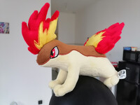 Shiny Reshiram Plush by Kaerura -- Fur Affinity [dot] net