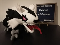 Shiny Gigentamax Gengar Plush by Kaerura -- Fur Affinity [dot] net