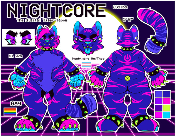 john doe ref - UPDATED - by MasochistFox -- Fur Affinity [dot] net