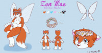 Zen Mae ref sheet (Commission)