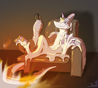 Relax and Melt by the Fire and TV