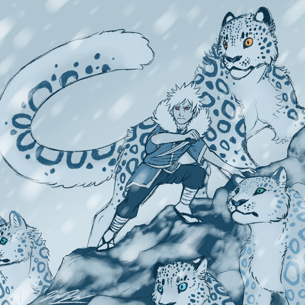 snow leopard anime meme｜TikTok Search