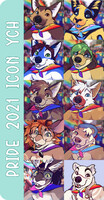 Finished Pride YCH 2021