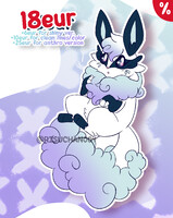 🔴 CLOSED - Eevee x Nickit x Alolan Vulpix ADOPT