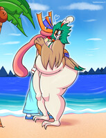 Froggy and Birdy~ (Commission)