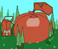 Focused Fox Blimp!
