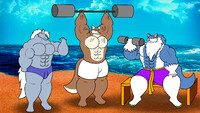 Sexy Guys on the beach! (Remastered)