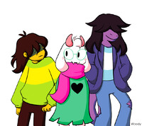 Fanart of my favorite characters from the game undertale by Woody_Walker --  Fur Affinity [dot] net