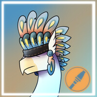 Blue HippoSoldier icon