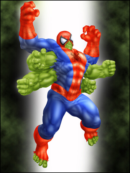 Spider-Hulk by Rhardo by Ogrebear -- Fur Affinity [dot] net