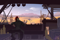 One day in the settlement of Rush.