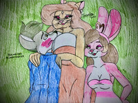 PC: Two Girls Date with a Wolf