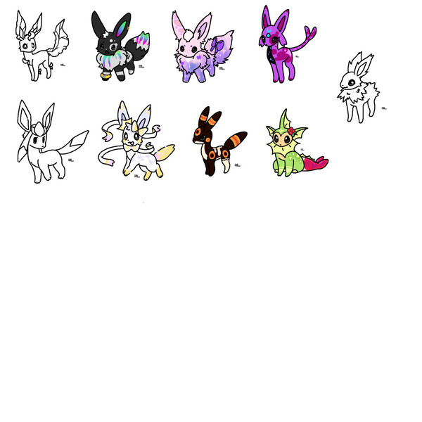 Shiny Eevee Box Sprite (Pre-Purchase) – nachdraws