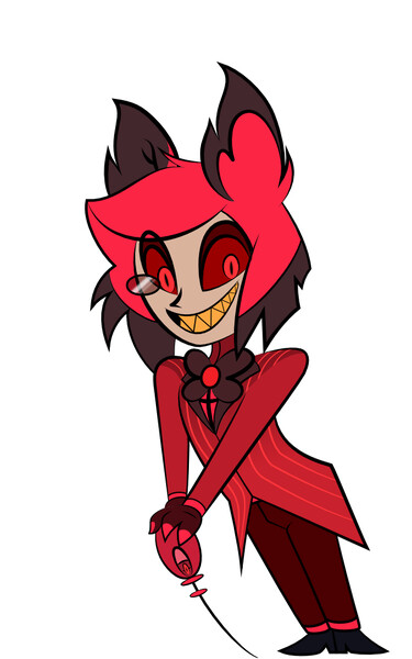 Fanart - Chibi Alastor by Siyray -- Fur Affinity [dot] net