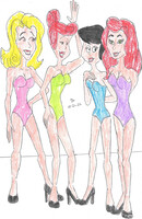 Miss Bedrock Finalists