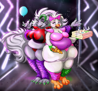 Heavy Roxy and Glamrock Chica