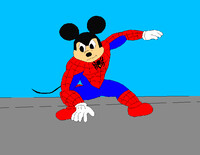 Spider-Mickey by Kentaro21