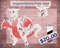 $10.00 zoroark/Dragonite/Salazzle Fusion Adopt(SOLD)