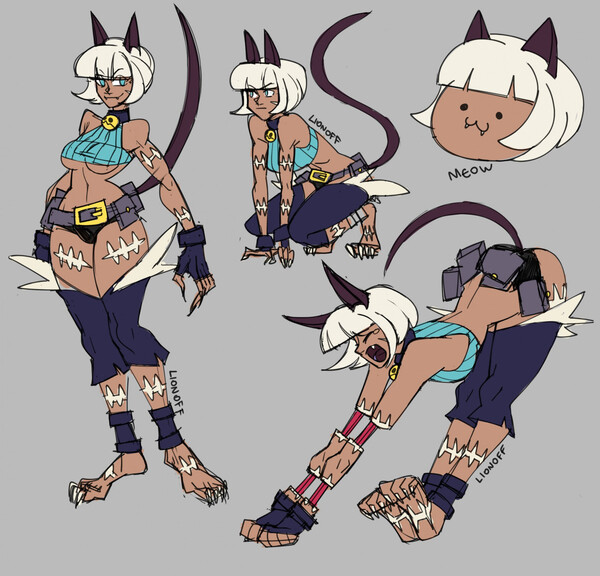 Ms. Fortune Sketches by horsecat.