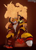 Commission for FoxLightning and BigLovingWolf