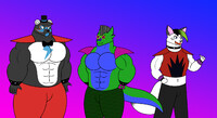 Cosplay Trio - {G} - Andrew_Wolf
