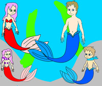 One Big Happy Mer-Family