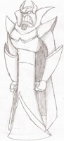 The Evil Emporer Zurg, sketch.