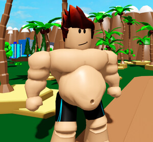 Roblox-muscle-man-j429fl58ar6is3p5 by xaviergodpackdude on DeviantArt