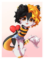 My Heart for You! [Art by AnnetPeas]