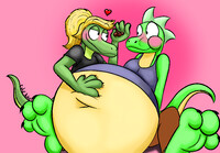 [by Honeylory] Sweet lizard deserves sweet treats