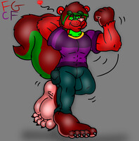 Buffed up Stuart